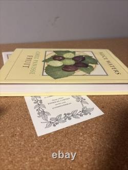 SIGNED Alice Waters Chez Panisse Fruit 1st Ed Cookbook with Limited Edition Prints