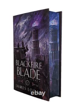 SIGNED Blackfire Blade James Logan 1st/1st Edition Sprayed Edges Hardcover New