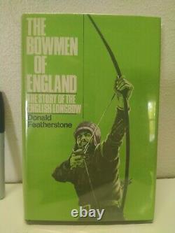 SIGNED Bowmen of England By Donald Featherstone 1967 1st Edition HC