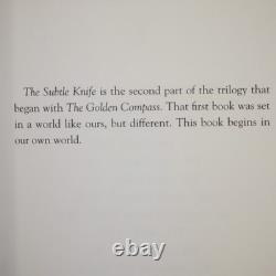 SIGNED COPY Philip Pullman The Subtle Knife 1st US Edition 1st Impression 1997