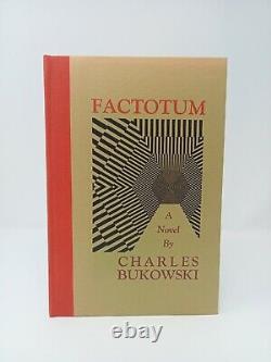 SIGNED Charles Bukowski Factotum First Edition