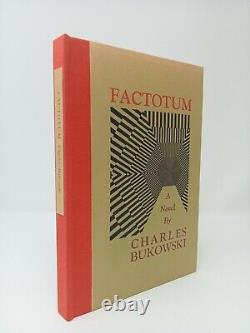 SIGNED Charles Bukowski Factotum First Edition