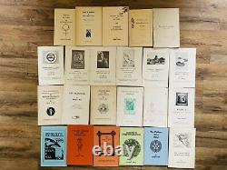 SIGNED Collection 150 Manly P Palmer Hall Esoteric Astrology Occult Alchemy PRS