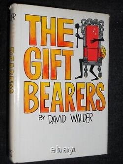 SIGNED DAVID WALDER The Gift Bearers (1967-1st US Edition) Vintage Novel, HB