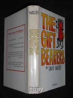 SIGNED DAVID WALDER The Gift Bearers (1967-1st US Edition) Vintage Novel, HB