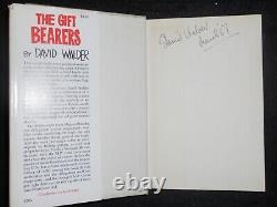 SIGNED DAVID WALDER The Gift Bearers (1967-1st US Edition) Vintage Novel, HB