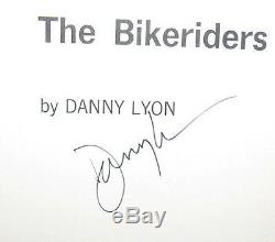 SIGNED Danny Lyon The Bikeriders Original 1968 1st PB Motorcycles Bikes