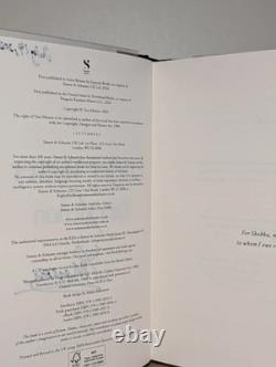 SIGNED Dated Under Water Tara Menon 1st/1st Edition Hardcover Collectible Book