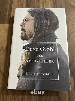 SIGNED Dave Grohl The Storyteller Hardcover AUTOGRAPHED With COA IN HAND