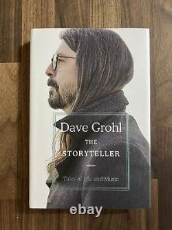 SIGNED Dave Grohl The Storyteller Hardcover AUTOGRAPHED With COA IN HAND