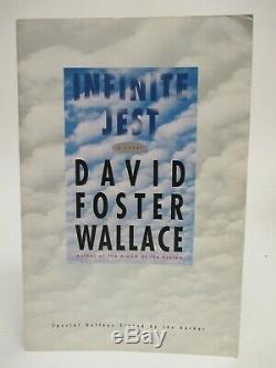 SIGNED- David Foster Wallace Infinite Jest ADVANCE READER'S COPY FIRST ED 1996