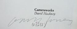 SIGNED David Hockney Cameraworks SX70 Polaroid Camera Collage 1st ED HC DJ