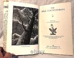 SIGNED Denys Watkins-Pitchford BB, The Idle Countryman, 1st/1st 1943 in Jacket