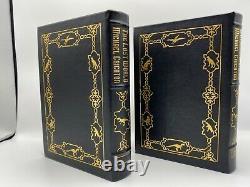 SIGNED Easton Press 2V JURASSIC PARK LOST WORLD LIMITED Edition SCARCE SEALED