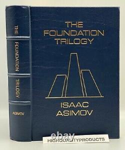 SIGNED Easton Press FOUNDATION TRILOGY Isaac Asimov Collectors LIMITED Edition