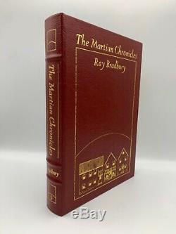 SIGNED Easton Press MARTIAN CHRONICLES Ray Bradbury Collectors Deluxe Edition CA