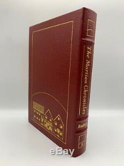 SIGNED Easton Press MARTIAN CHRONICLES Ray Bradbury Collectors Deluxe Edition CA