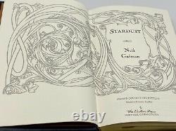 SIGNED Easton Press STARDUST Neil GAIMAN Collectors LIMITED LEATHER Edition RARE