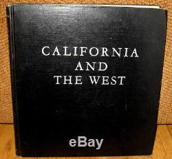 SIGNED Edward Weston California and The West Original 1940 ED DJ Charis Wilson