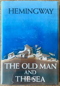 SIGNED Ernest Hemingway The Old Man and the Sea 1952 Hardcover Fishing 1st