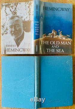 SIGNED Ernest Hemingway The Old Man and the Sea 1952 Hardcover Fishing 1st