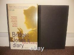 SIGNED FIRST EDITION BRIDGET JONES DIARY by HELEN FIELDING 1st Print HB DJ