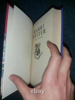 SIGNED FIRST EDITION HARRY POTTER PHILOSOPHER'S STONE by ROWLING HUWS 1st WELSH