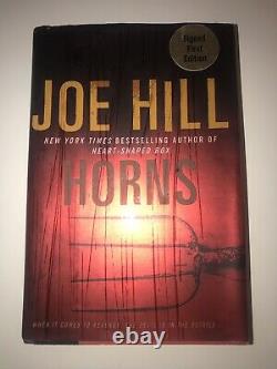 SIGNED FIRST EDITION Horns by Joe Hill (Hardcover)