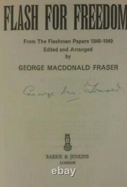 SIGNED Flashman complete set George Macdonald Fraser first edition