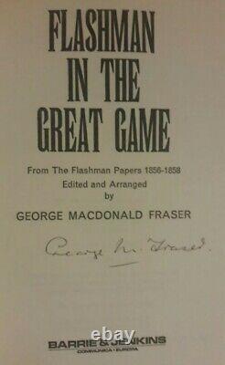 SIGNED Flashman complete set George Macdonald Fraser first edition