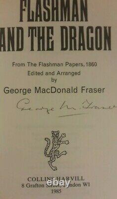 SIGNED Flashman complete set George Macdonald Fraser first edition