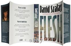 SIGNED Flesh by David Szalay, 1st Edition, 1st Print, 2025 Booker Winner, HB