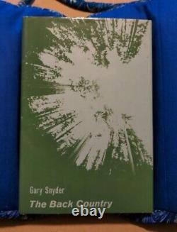 SIGNED GARY SNYDER The Back Country 1968 1st Edition HC/DJ free S/H