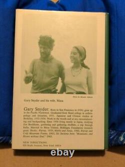 SIGNED GARY SNYDER The Back Country 1968 1st Edition HC/DJ free S/H