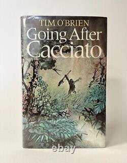 SIGNED Going After Cacciato, Tim O'Brien. 1978. 1st UK Edition. Fine