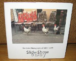 SIGNED Helen Levitt Slide Show The Color Photographs Of