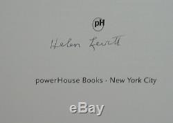 SIGNED Helen Levitt Slide Show The Color Photographs Of