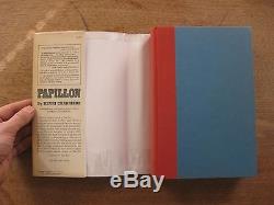 SIGNED Henri Charriere PAPILLON 1st edition HCDJ VG+ 1970 $8.95