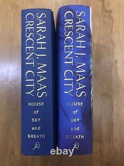 SIGNED House Of Sky and Breath By Sarah J. Maas. 1ST1ST EDITION. PRISTINE