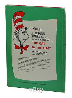 SIGNED How the Grinch Stole Christmas DR. SEUSS First Edition 1st DJ 1957