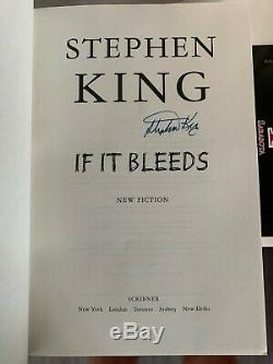 SIGNED IF IT BLEEDS by Stephen King 1st/1st New Condition