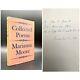 SIGNED & INSCRIBED Collected Poems of Marianne Moore FIRST EDITION 1st 1951