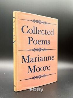 SIGNED & INSCRIBED Collected Poems of Marianne Moore FIRST EDITION 1st 1951