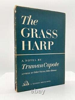 SIGNED & INSCRIBED The Grass Harp 1ST EDITION 1st Printing CAPOTE 1951