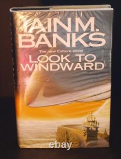 SIGNED Iain Banks Look To Windward (Culture Novel) 1st Edition in D/J 2000