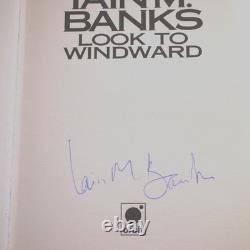 SIGNED Iain Banks Look To Windward (Culture Novel) 1st Edition in D/J 2000