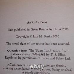 SIGNED Iain Banks Look To Windward (Culture Novel) 1st Edition in D/J 2000
