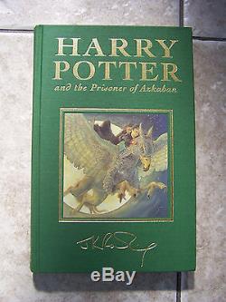 SIGNED J. K. ROWLING Harry Potter Prisoner of Azkaban 1999 1st/2nd DELUXE HB