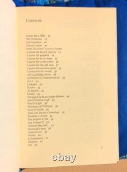 SIGNED JOHN WIENERS Selected Poems 1972 1st Edition HC/DJ free S/H