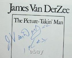 SIGNED James Van DerZee VanDerZee Van Der Zee The Picture Takin Taking Man DJ HC